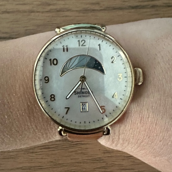 Shinola Canfield Day/Night Watch - Excellent Condition Without Strap - Picture 2 of 3